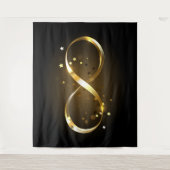Golden Infinity-symbool Wandkleed (Voorkant)