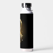 Golden Infinity-symbool Waterfles (Links)