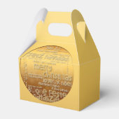 Golden International met kerstcadeautjes Bedankdoosjes (Achterkant)