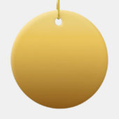 Golden International Weihnachten Navidad Ornament (Achterkant)