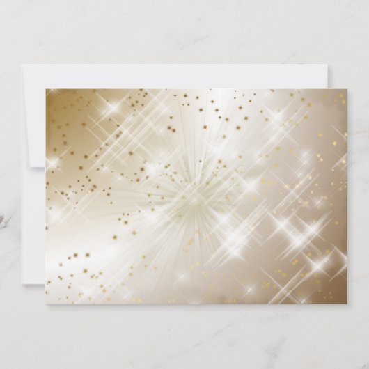 Golden Invitation Kaart (Voorkant)