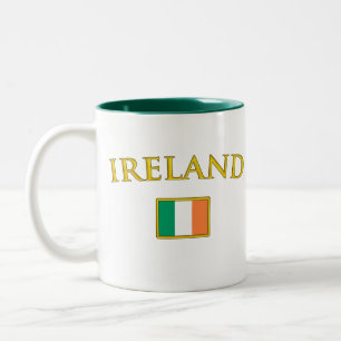 Golden Ireland Tweekleurige Koffiemok