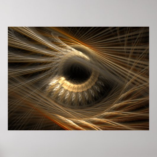 Golden Iris Poster (Voorkant)