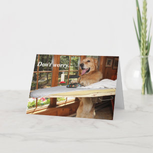 Golden Ironing Out-aanmoediging Kaart