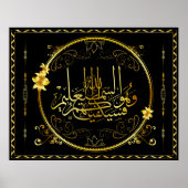 Golden Islam Poster (Voorkant)