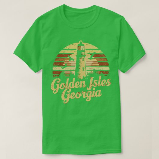 Golden Isles Georgia  T-shirt (Design voorkant)