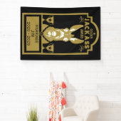 Golden Jackass Award Spandoek (Insitu)