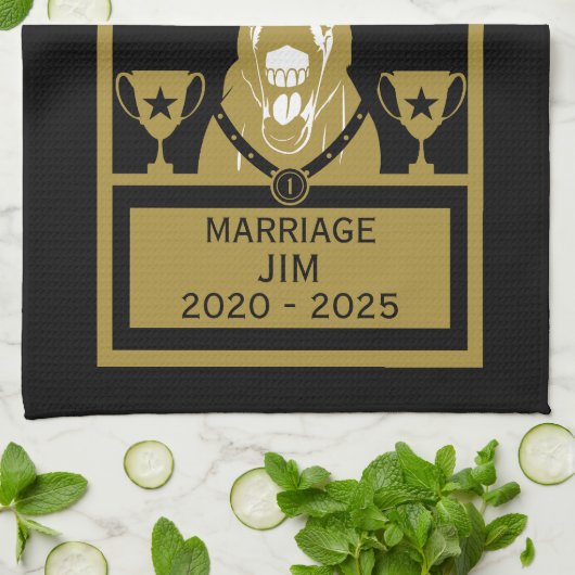 Golden Jackass Award Theedoek (Gevouwen)