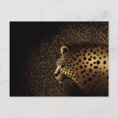 Golden Jaguar Pattern            Briefkaart (Voorkant)