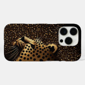 Golden Jaguar Pattern           Case-Mate iPhone Case (Achterkant (horizontaal))