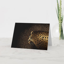 Golden Jaguar Pattern Kaart