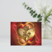 Golden Jaren / Hart door hart Briefkaart (Staand voorkant)