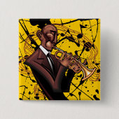 Golden Jazz Sound Button (Voorkant)