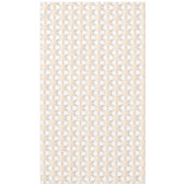 Golden Jewish Star Honeycomb op wit, groot Tafelkleed (Voorkant)