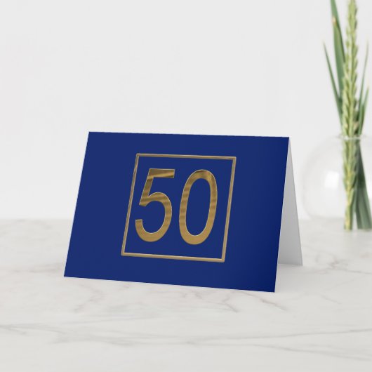 Golden Jubilee Kaart (Voorkant)