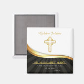 Golden Jubilee of Religious Life, 50 jaar Magneet (Voorkant / Achterkant)