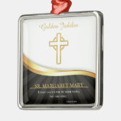 Golden Jubilee of Religious Life, 50 jaar Metalen Ornament (Links)