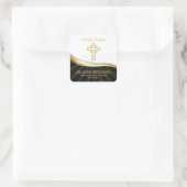 Golden Jubilee of Religious Life, 50 jaar Vierkante Sticker (Tas)