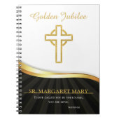 Golden Jubilee Religious Life, 50 jaar Jubileum Notitieboek (Voorkant)