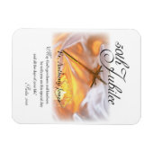 Golden Jubilee Religious Life, Cross Candle Magneet (Horizontaal)