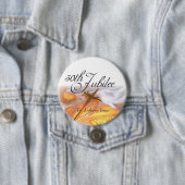 Golden Jubilee Religious Life, Cross Candle Ronde Button 7,6 Cm (In situ)