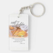 Golden Jubilee Religious Life, Cross Candle Sleutelhanger (achterkant)