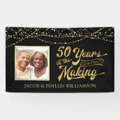 Golden Jubileum | 50 JAAR IN DE MAKING-foto Spandoek (Horizontaal)