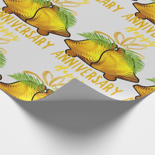 Golden Jubileum Cadeaupapier (Hoek)