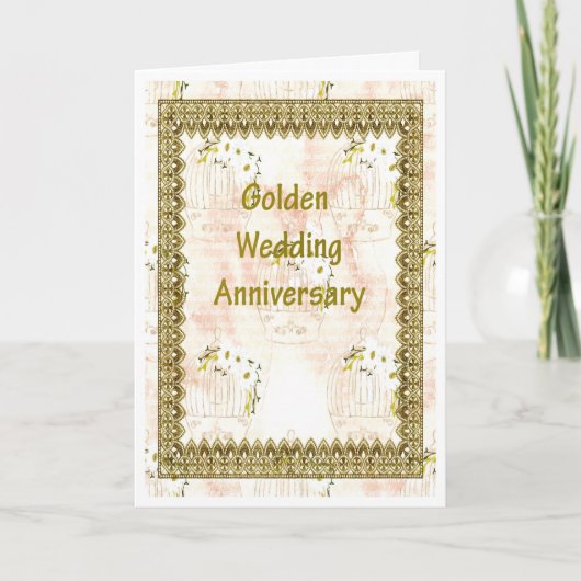 Golden Jubileum Card Kaart (Voorkant)