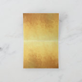 Golden Jubileum Dank je wel Bedankkaart (Binnen)