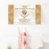 Golden Jubileum Decorations, 50e Jubileum Spandoek (Insitu)