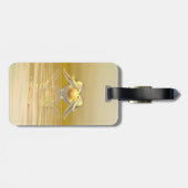 Golden Jubileum Dolphins en Heart Bagagelabel (Achterkant horizontaal)