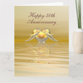 Golden Jubileum Dolphins en Heart Big Kaart