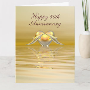 Golden Jubileum Dolphins en Heart Big Kaart