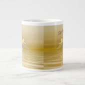 Golden Jubileum Dolphins en Heart Grote Koffiekop (Voorkant)