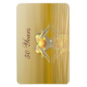 Golden Jubileum Dolphins en Heart Magneet (Verticaal)