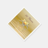 Golden Jubileum Dolphins en Heart Servetten (Hoek)