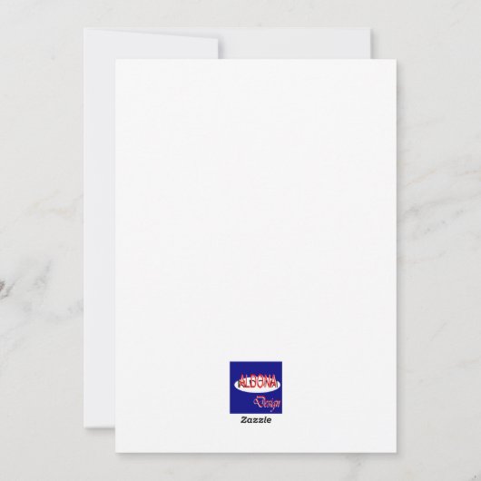 Golden Jubileum Flat Kaart (Achterkant)