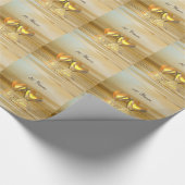 Golden Jubileum Hearts Cadeaupapier (Hoek)