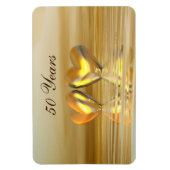 Golden Jubileum Hearts Magneet (Verticaal)