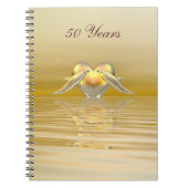 Golden Jubileum Hearts Notitieboek (Voorkant)