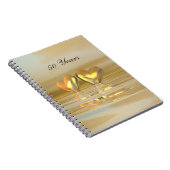 Golden Jubileum Hearts Notitieboek (Rechterzijde)