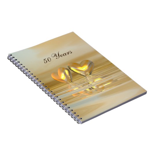 Golden Jubileum Hearts Notitieboek (Rechterzijde)