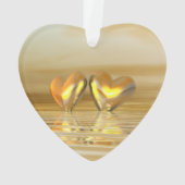 Golden Jubileum Hearts Ornament (achterkant)