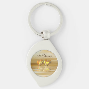 Golden Jubileum Hearts Sleutelhanger