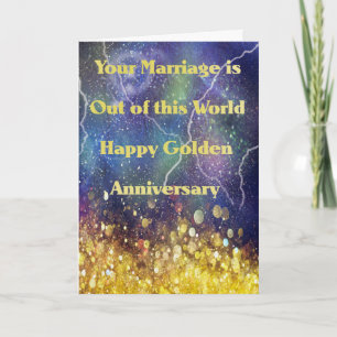 Golden Jubileum Kaart, uit deze magische wereld Kaart