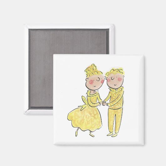 Golden Jubileum Magneet (Voorkant / Achterkant)