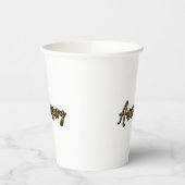 Golden Jubileum Papupups Papieren Bekers (Links)