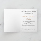 Golden Jubileum Photo Invitation Sjabloon (Binnen)