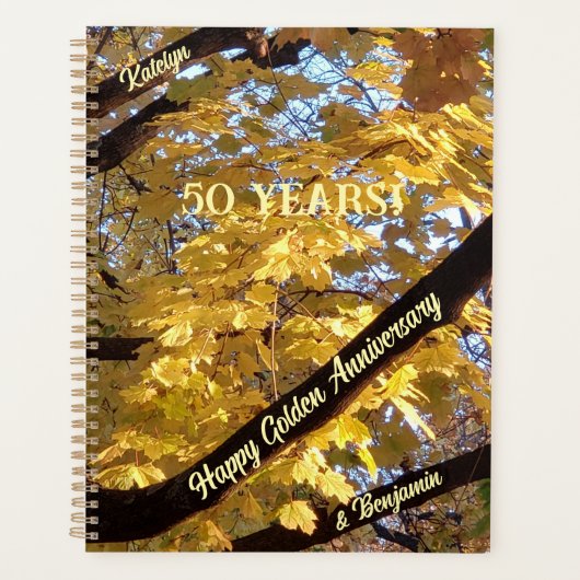 Golden Jubileum Planner (Voorkant)